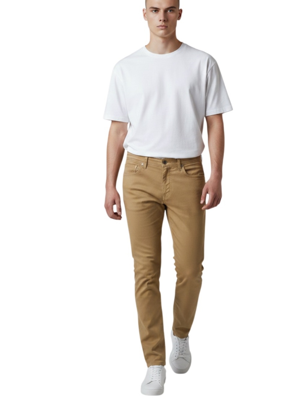 DU/ ER No Sweat N2X Tan Chino